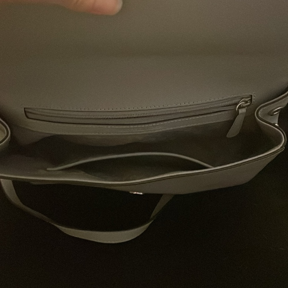 Michael Kors Gray Satchel with Silver Hardware - Picture 7 of 11